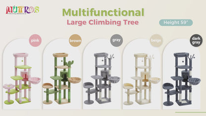 150cm "Cactus" Cat Tree Tower